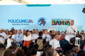 Em Ilhéus, Estado inaugura 26ª Policlínica Regional e Unidade Básica de Saúde