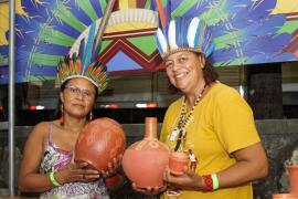 Arte e cultura Indígena e Quilombola em destaque na Feira da Agricultura Familiar no Parque Costa Azul