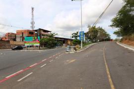 Obra de duplicação de via que facilita acesso ao estádio Barradão é iniciada