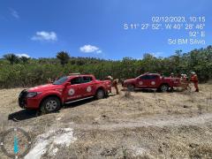 Cerca de 200 bombeiros militares atuam no combate a incêndios florestais no interior da Bahia