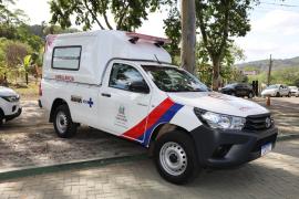 Entrega de sistema de abastecimento de água e equipamentos para a saúde em Aiquara completam investimentos em 150 municípios baianos em 2023