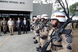Governo inaugura a nova sede da Rondesp Baía de Todos-os-Santos, no bairro do Bonfim em Salvador