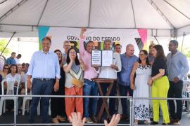 Ibicuí recebe nova escola, campo de futebol e obras de infraestrutura urbana do Governo do Estado