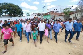 Ibicuí recebe nova escola, campo de futebol e obras de infraestrutura urbana do Governo do Estado