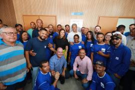 Ibicuí recebe nova escola, campo de futebol e obras de infraestrutura urbana do Governo do Estado