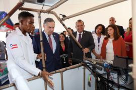 Em Lauro de Freitas, Geraldo Júnior prestigia aula motivacional do ministro Roberto Barroso para estudantes da rede estadual