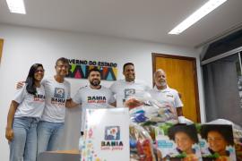 Bahia Sem Fome recebe doação de uma tonelada de alimentos de empresas de comunicação digital