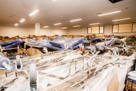 Hospital Costa das Baleias recebe 7 caminhões com equipamentos