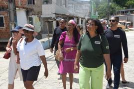 Secretarias de Estado visitam Ilha de Maré para conhecer projeto de placas acústicas ecológicas