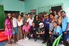 Secretarias de Estado visitam Ilha de Maré para conhecer projeto de placas acústicas ecológicas