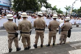 Dois mil policiais e bombeiros garantem uma segurança reforçada na Lavagem do Bonfim