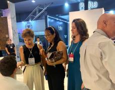 Secretaria de Desenvolvimento Econômico participa de feira referência em pedras naturais no Espírito Santo