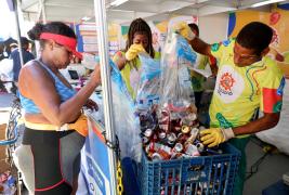 central de reciclagem carnaval