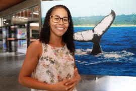 Em Salvador, exposição do projeto Baleia Jubarte celebra o Dia Mundial da Água