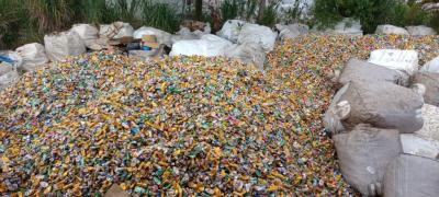 Mais de 700 quilos de alumínio foram coletados no primeiro dia da Micareta de Feira