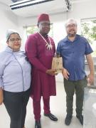 Comitiva da República de Camarões visita fábrica-escola do CEEP do Chocolate em Ilhéus