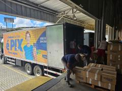 Embasa encaminha 3 toneladas de equipamentos para drenar água de cidades alagadas no Rio Grande do Sul