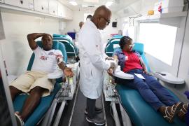 Hemoba e Detran promovem campanha de doação de sangue em alusão ao Maio Amarelo