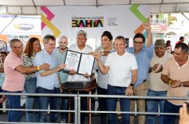 Em Sebastião Laranjeiras, obras para infraestrutura, abastecimento de água, educação e segurança são entregues e anunciadas pelo Estado