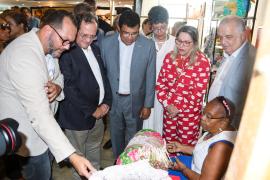 Ministros prestigiam abertura da 1ª Feira Nacional do Artesanato na Bahia