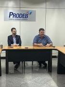 Equipes do Ministério da Saúde e da SEI conhecem infraestrutura da Prodeb