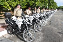 Governo do Estado reforça segurança na capital e interior com entrega de novos veículos