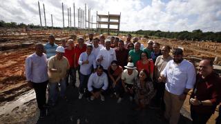 Primeira agenda do domingo (23) do governador é de visita às obras de construção do Hospital Regional de Alagoinhas