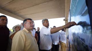 Primeira agenda do domingo (23) do governador é de visita às obras de construção do Hospital Regional de Alagoinhas