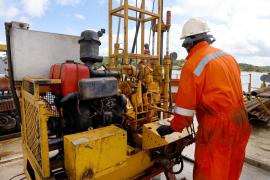 Começa sondagem da Ponte Salvador-Itaparica em águas rasas