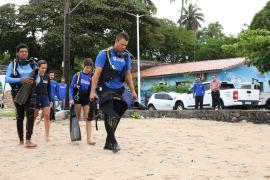 Governo da Bahia inaugura primeira área de restauração de corais marinhos na Baía de Todos-os-Santos