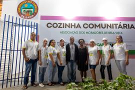 Cozinha e padaria comunitária potencializam produção de alimentos em Rafael Jambeiro