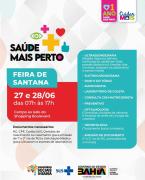 Governo do Estado promove ações de saúde e cidadania em Feira de Santana