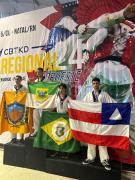 Com recorde de medalhas, Bahia tem destaque histórico na Copa Nordeste de Taekwondo