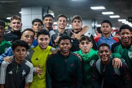 Seleção Brasileira Sub-15 desembarca em Salvador para preparação visando a Copa 2 de Julho