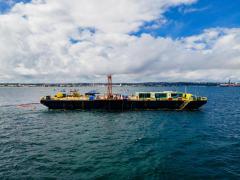 Sondagem da Ponte Salvador-Itaparica avança para nova etapa, em águas profundas