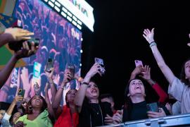 “Rainha do Piseiro”, Mari Fernandez, atrai multidão de fãs para o Parque de Exposições