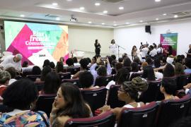 Conceição Evaristo exalta comunicadoras durante encontro da SPM em Salvador: “é uma escrita que perturba o sono da Casa-Grande”