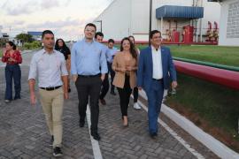 Comitiva da SDE faz visita técnica à Kimberly-Clark, que investiu R$ 400 milhões nos últimos 10 anos