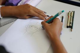 Estudantes da rede estadual aprendem a fazer mangá em preparação para Festival da Cultura Japonesa