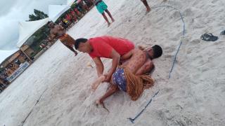 Estudantes indígenas participam da Etapa Territorial dos Jogos Estudantis Indígenas da Bahia, em Prado