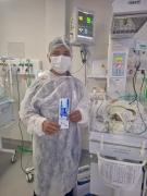 Ação de Dia dos Pais na Maternidade Frei Justo une humanização e acolhimento