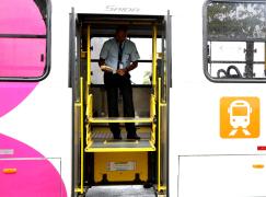 Governo do Estado disponibiliza nova frota de ônibus para circular no CAB