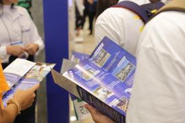 Estande da Conder na ConstruNordeste chama atenção para obras públicas