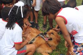 Batalhão de Polícia de Choque amplia aproximação com a sociedade e recebe visitas de estudantes