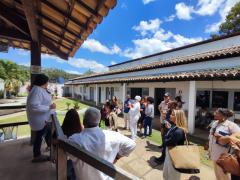 Representantes dos órgãos estaduais realizam visita técnica à local que abriga a Casa do Governo na Flica