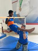 Núcleo de ginástica artística da Bahia está em pleno funcionamento