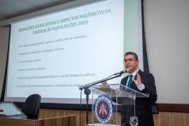 PMBA realiza palestra de capacitação da tropa para as eleições