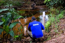 Inema reforça monitoramento para garantir uso sustentável da água na sub-bacia do Rio Utinga