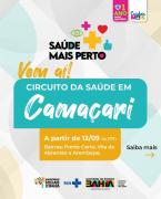 Governo do Estado atenderá mais de 10 mil pessoas em feiras de saúde em Camaçari