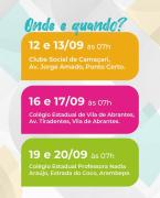 Governo do Estado atenderá mais de 10 mil pessoas em feiras de saúde em Camaçari